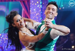 Maxime Dereymez et la chanteuse Shy'm en Finale